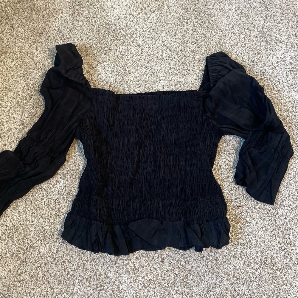 Trendy Ruched Crop Top